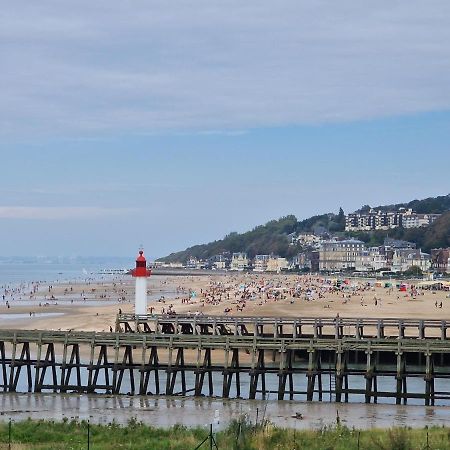 Le Cocooning-Studio Deauville Marina Avec Terrasse Vue Mer Et Plage Buitenkant foto