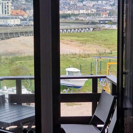 Le Cocooning-Studio Deauville Marina Avec Terrasse Vue Mer Et Plage Buitenkant foto